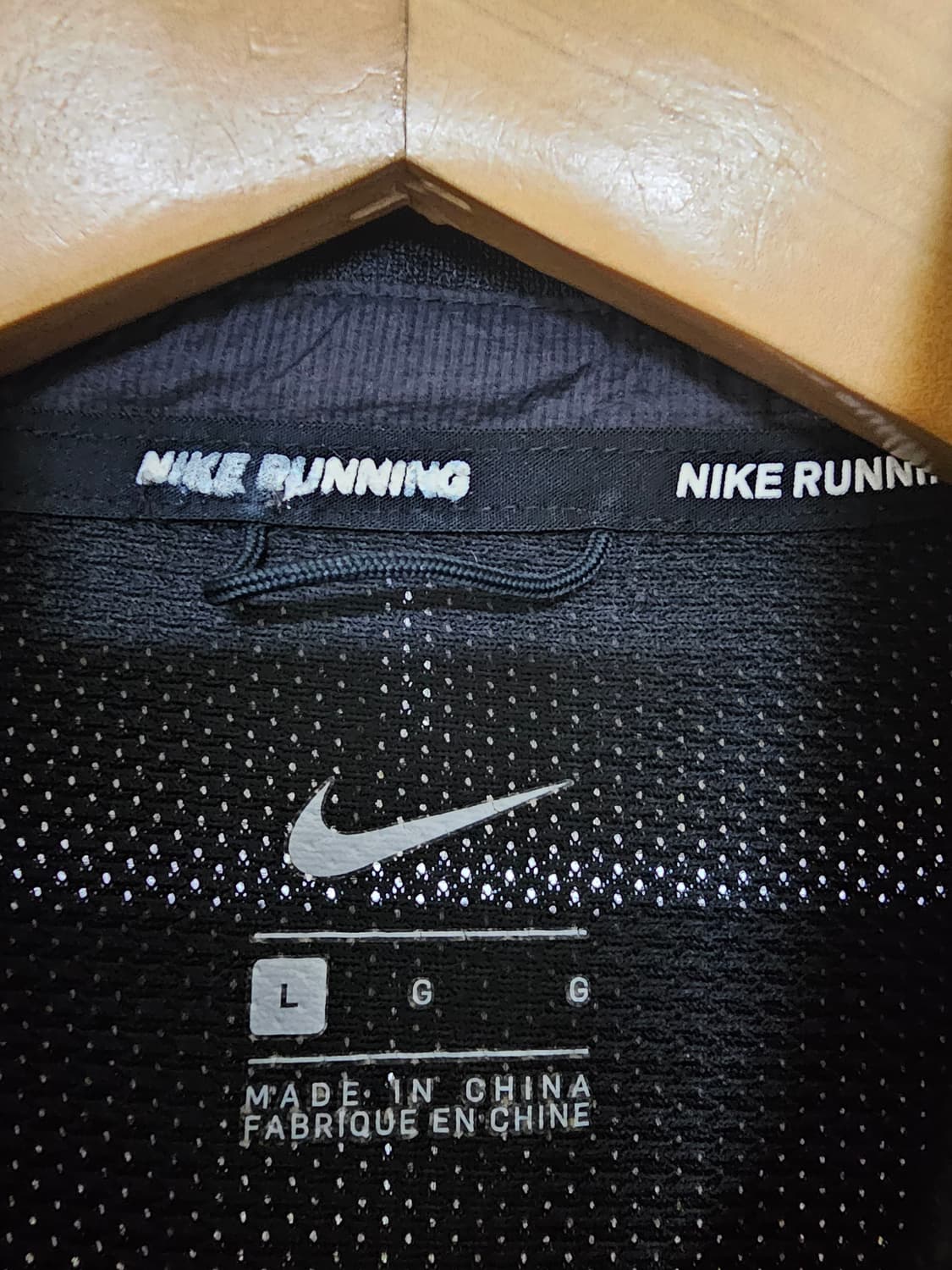 나이키 런닝 디비전 바람막이 자켓 블랙 L(100) 상품이미지5