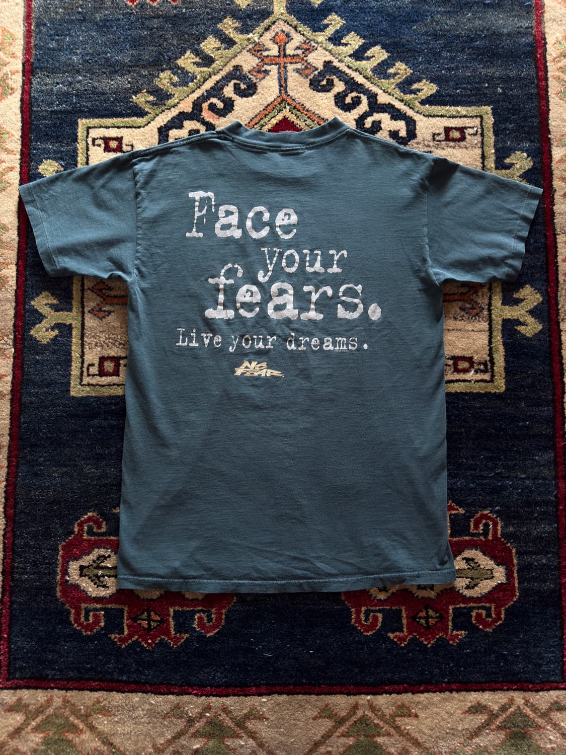 90s USA No Fear Live your Dearms 티셔츠 상품이미지2