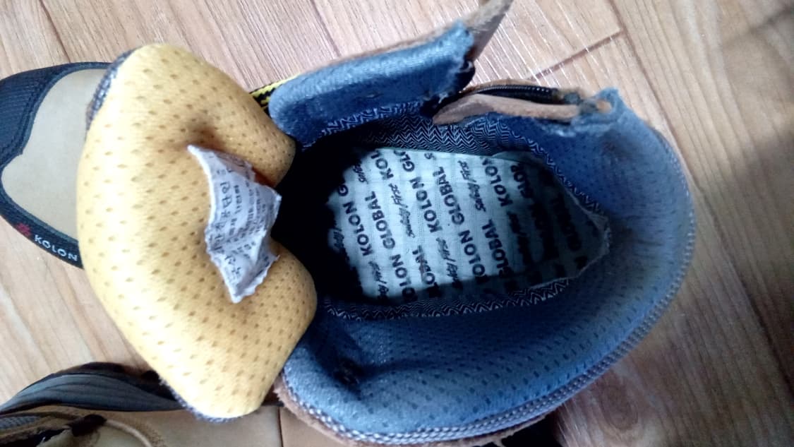 방수 방한, 동계용 코오롱 안전화 등산화 f69 상품이미지5