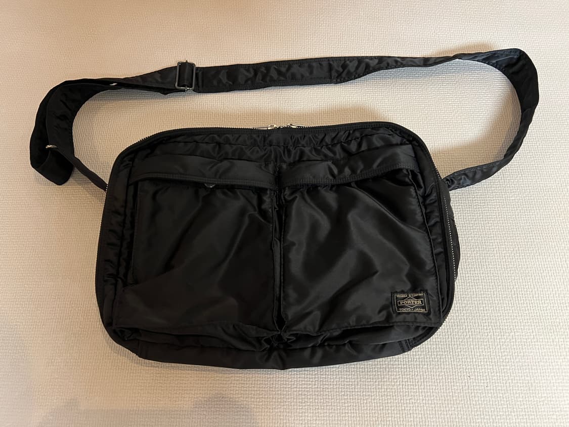 무료배송 - 요시다 포터 숄더백 탱커(블랙) XL 상품이미지1