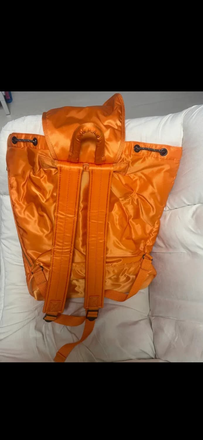 요시다포터 탱커 80주년 한정판 럭색 백팩 오렌지 주황 상품이미지4