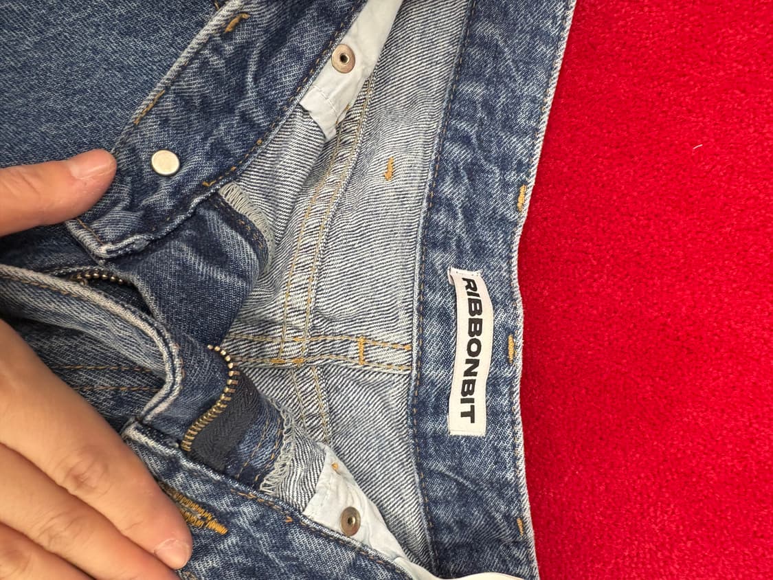 리본빛 카펜터 데님  상품이미지1