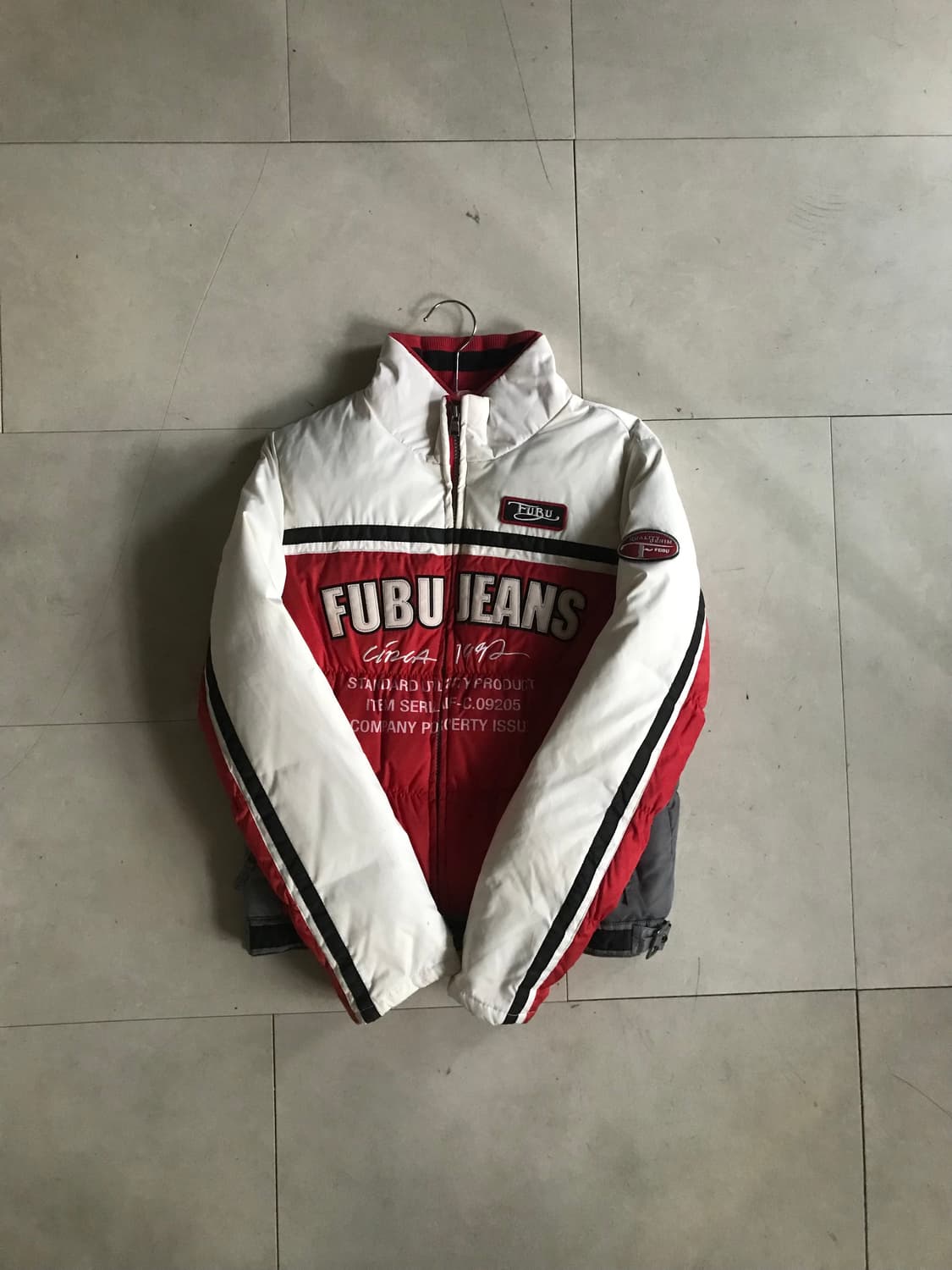 푸부 레이싱 패딩 상품이미지5