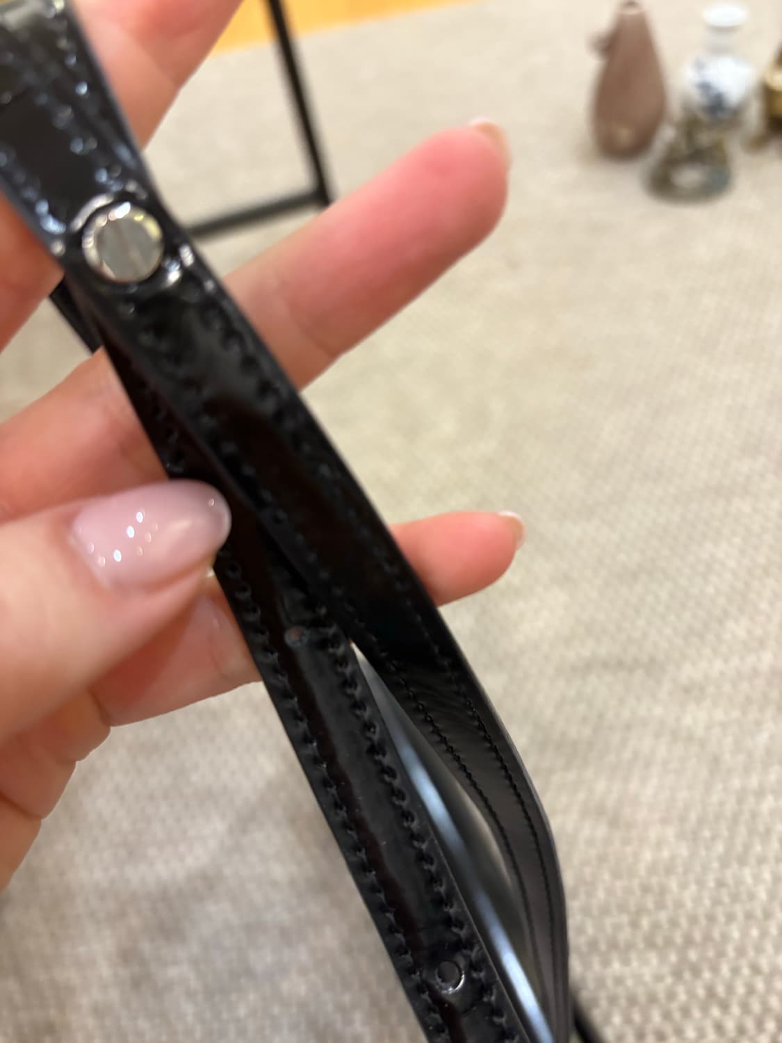 분크 블랙숄더백 상품이미지4