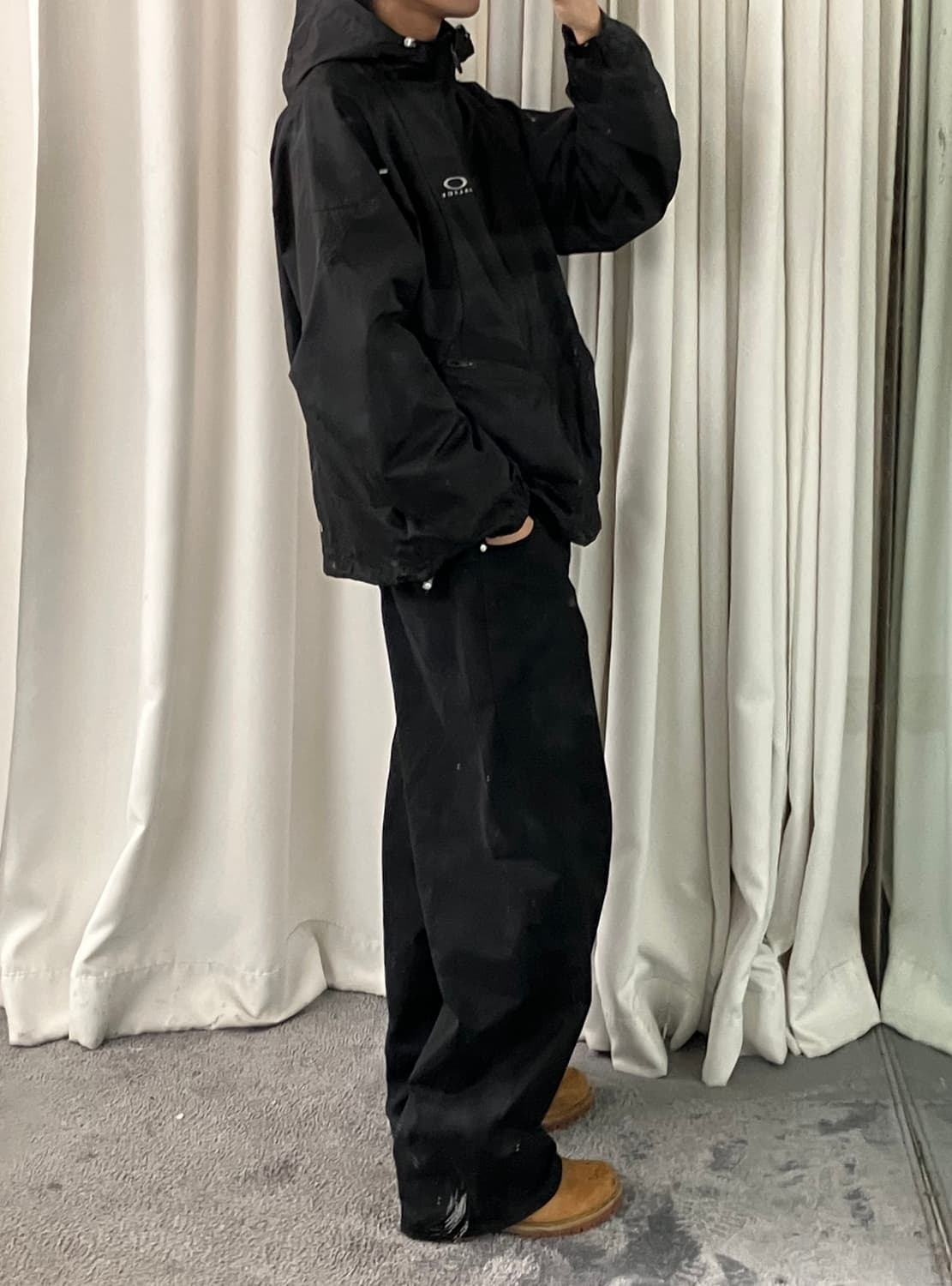 팔라스 x 오클리 니트로 퓨엘 바람막이 XL (택O) 상품이미지8