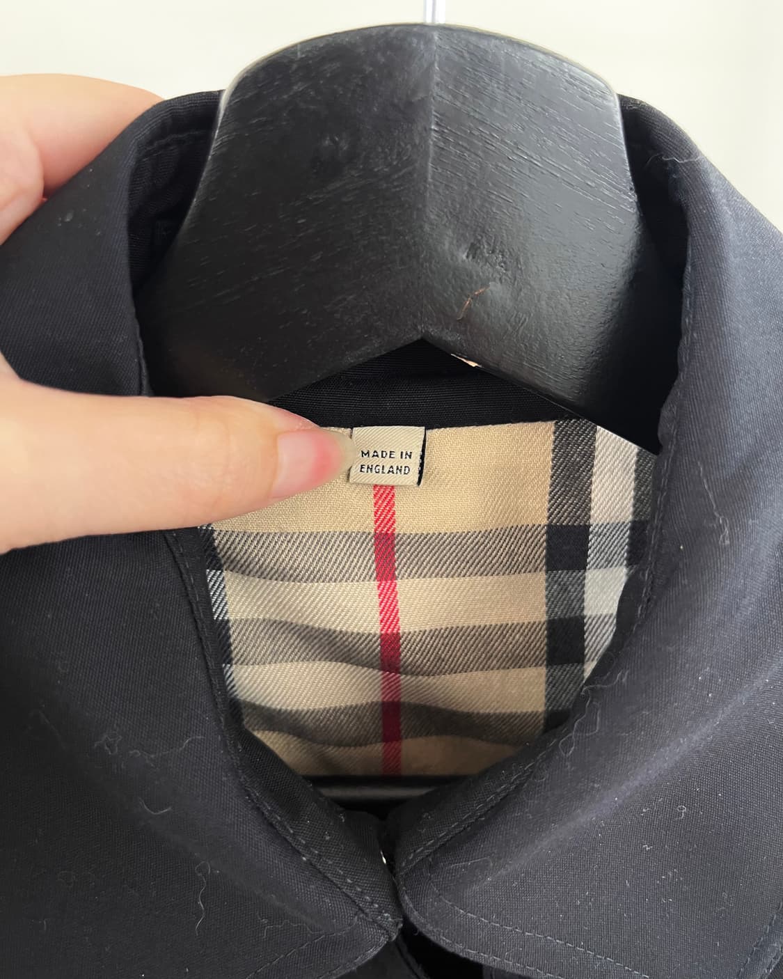 버버리 블랙 캔싱턴 더블 브레스트 트렌치 코트 상품이미지7