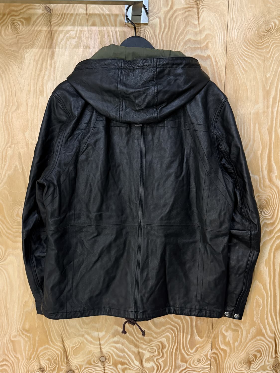 Curphey Leather USAF 레더 후드 자켓 상품이미지4