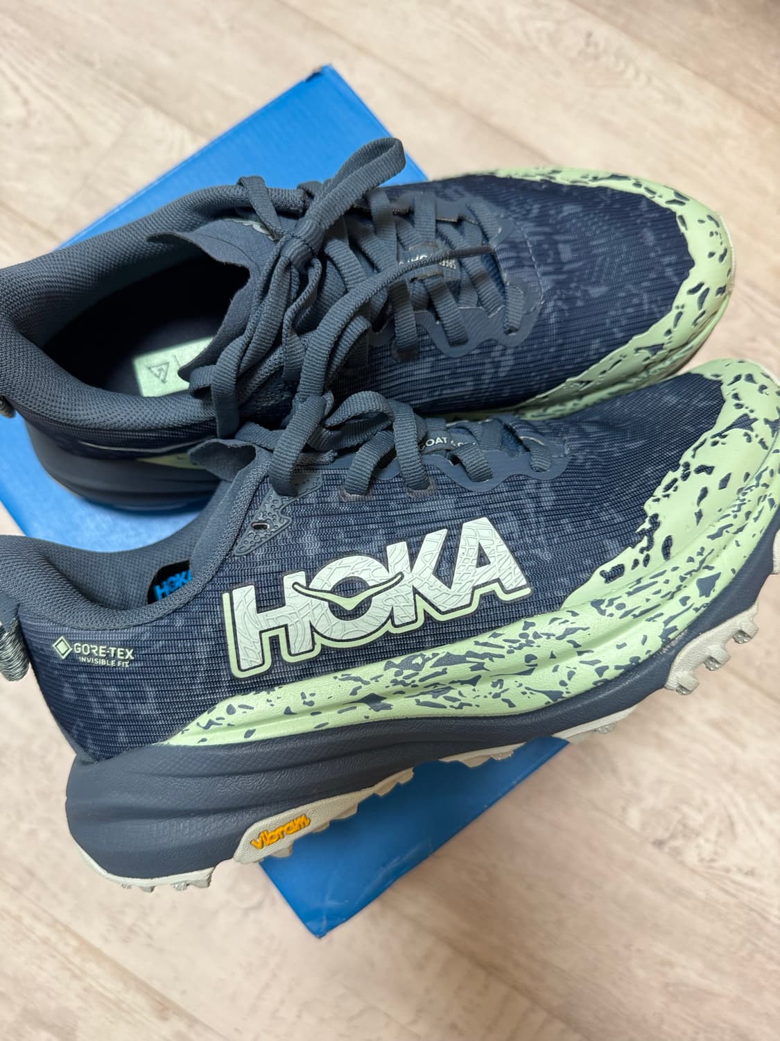 호카 스피드고트 6 GTX 썬더 클라우드 민트 플루오라이트  상품이미지4