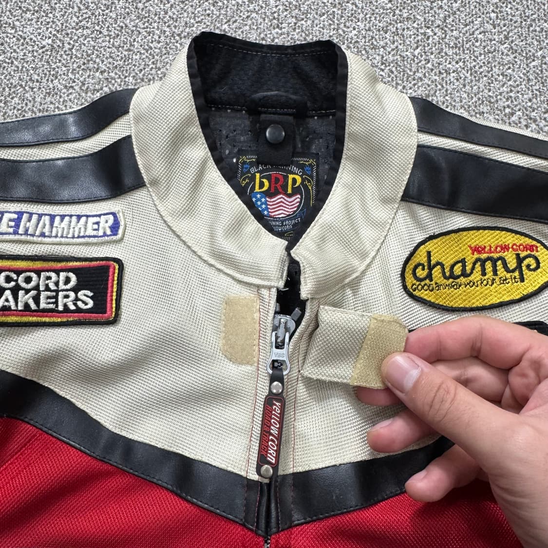 빈티지 레이싱 자켓  상품이미지3