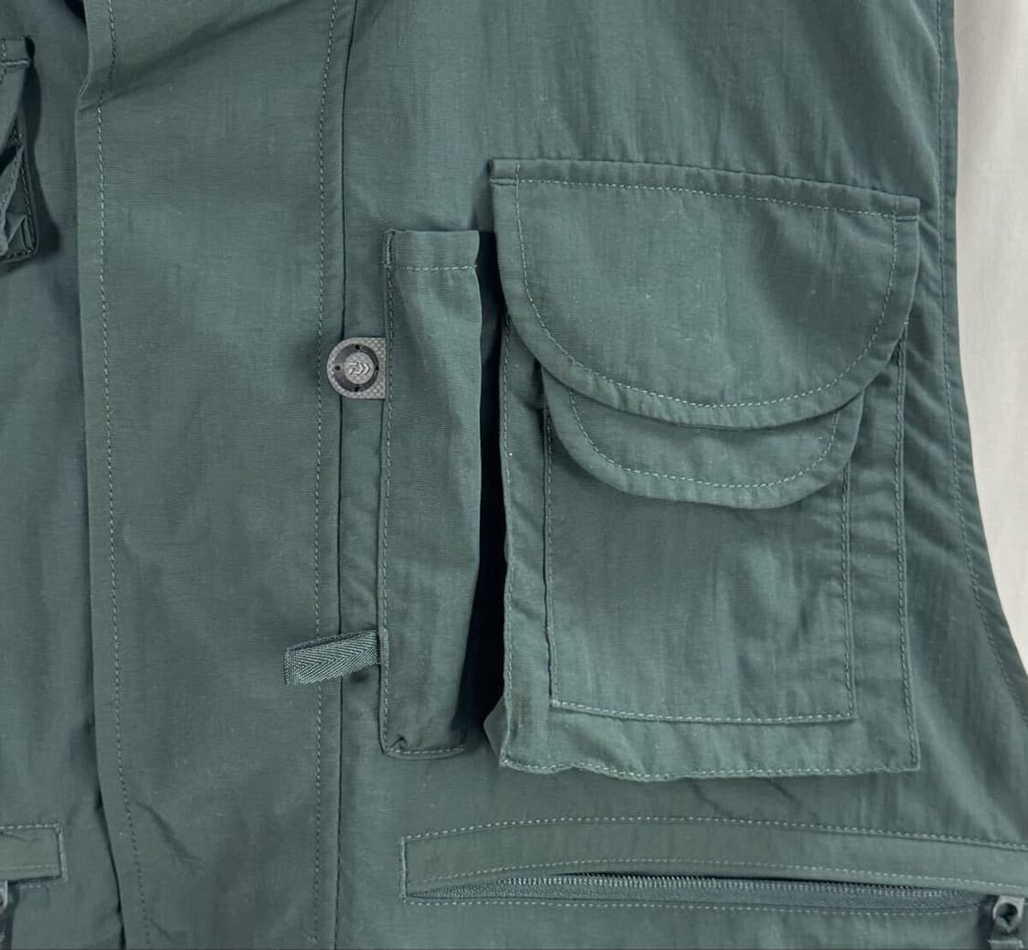 다이와 피어39 perfect fishing vest D.green 상품이미지10