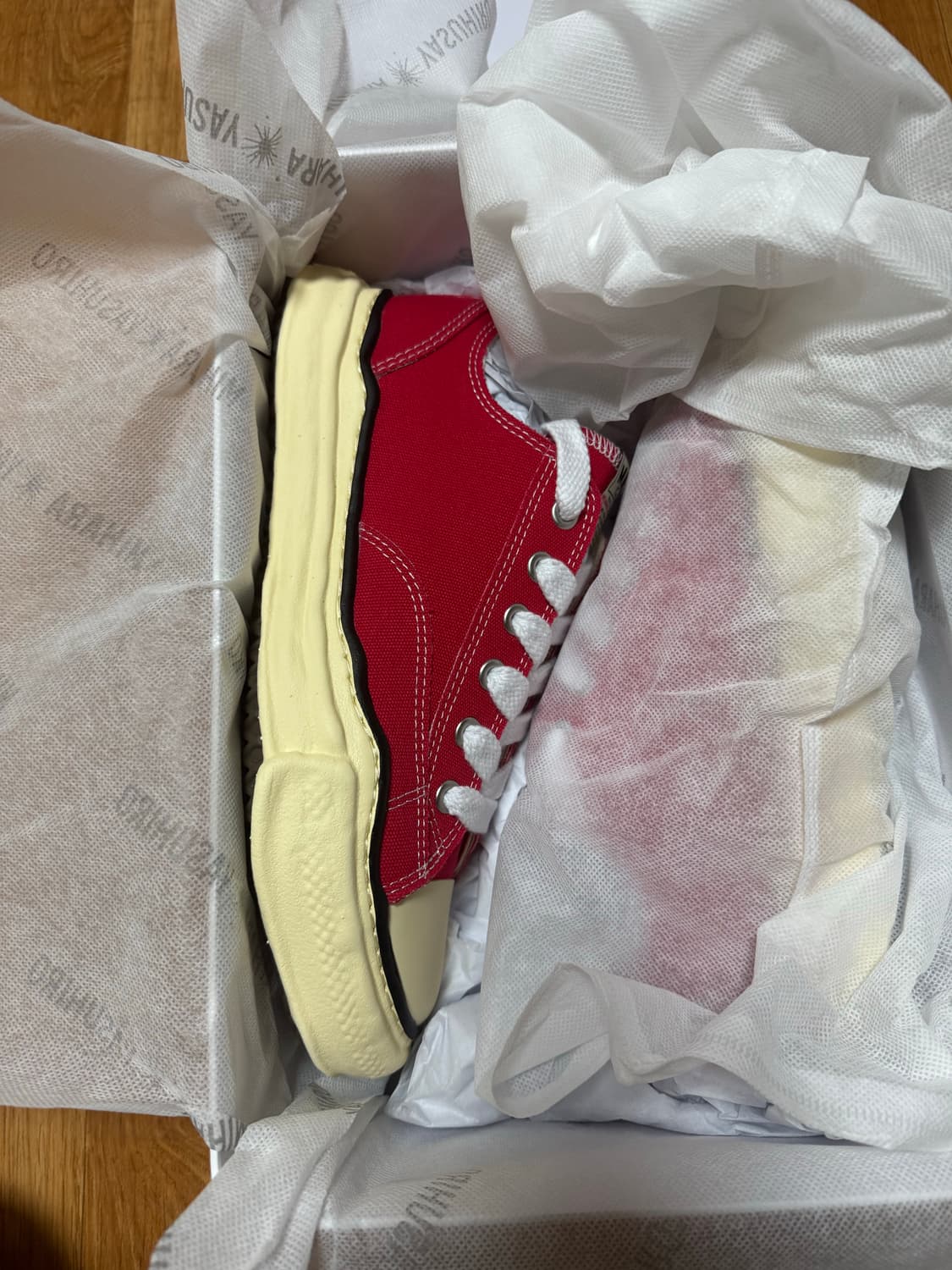 [43] 미하라 야스히로 피터슨 캔버스 로우 레드  상품이미지1