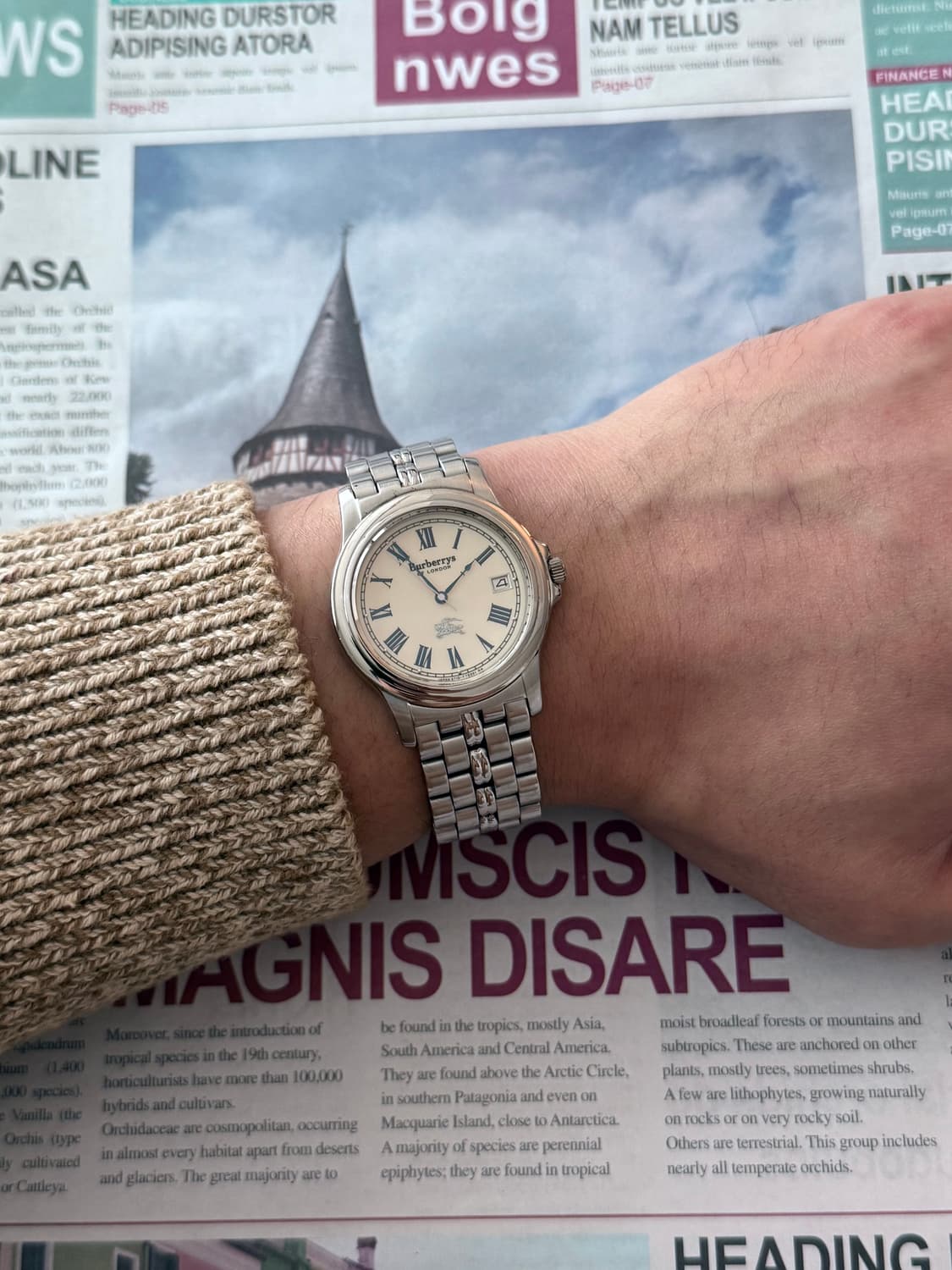 Burberry 버버리 오브 런던 로만 인덱스 데이트 상품이미지6