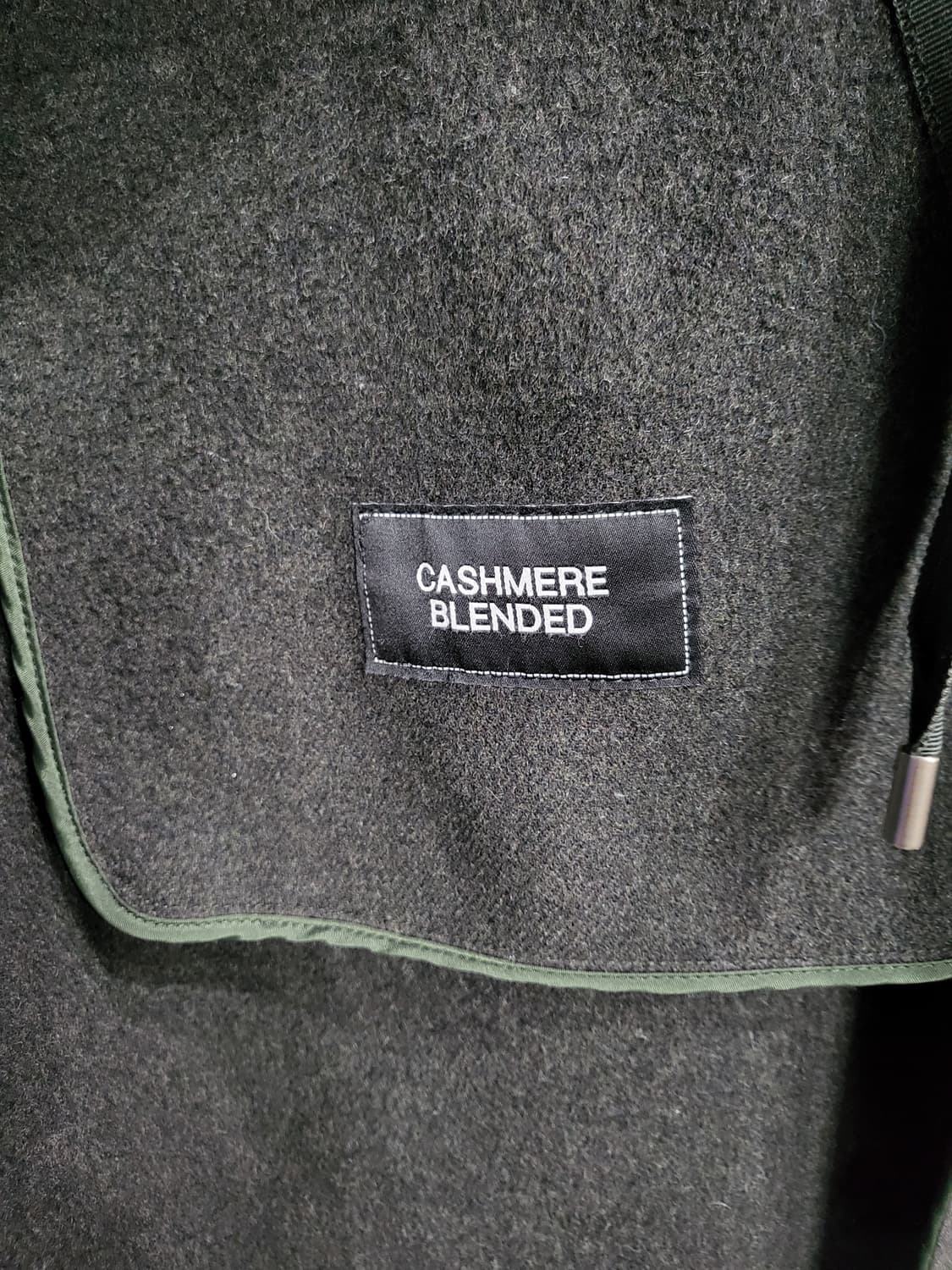 시스템 캐시미어 후드 핸드메이드 세미오버핏 상품이미지8