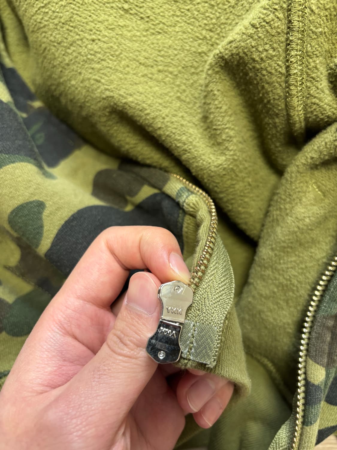 베이프 퍼스트 카모 샤크 후드집업 상품이미지8