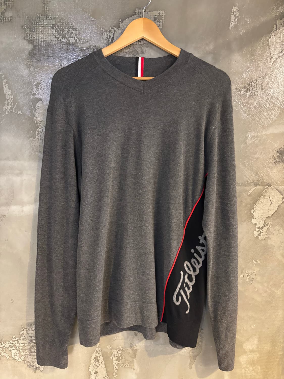 타이틀리스트 그레이 긴팔 니트 XL 상품이미지1