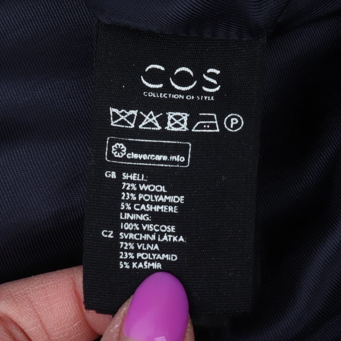 코스 울 캐시미어 3B 코트 상품이미지9