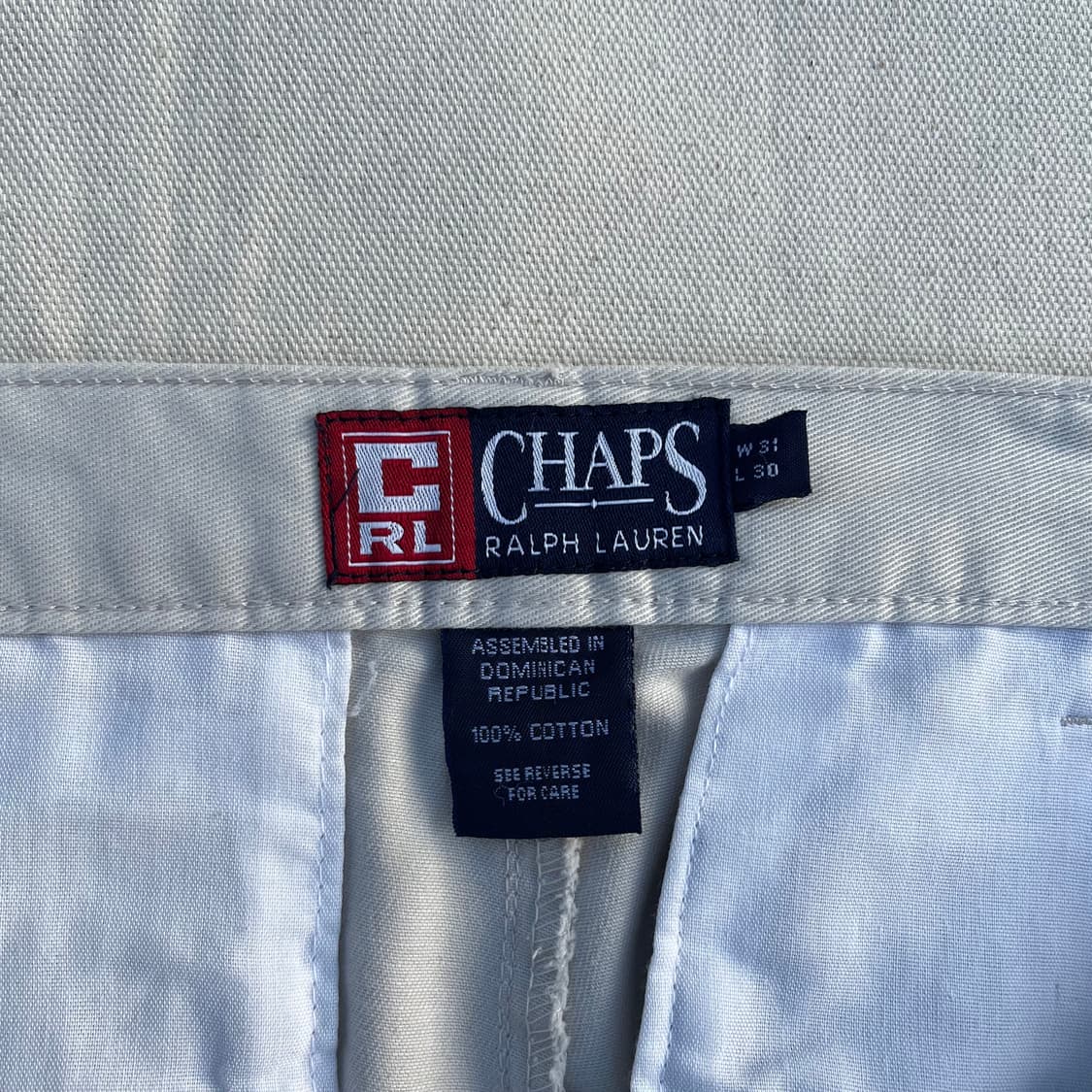 90s 챕스랄프로렌 코튼 치노 팬츠 상품이미지4