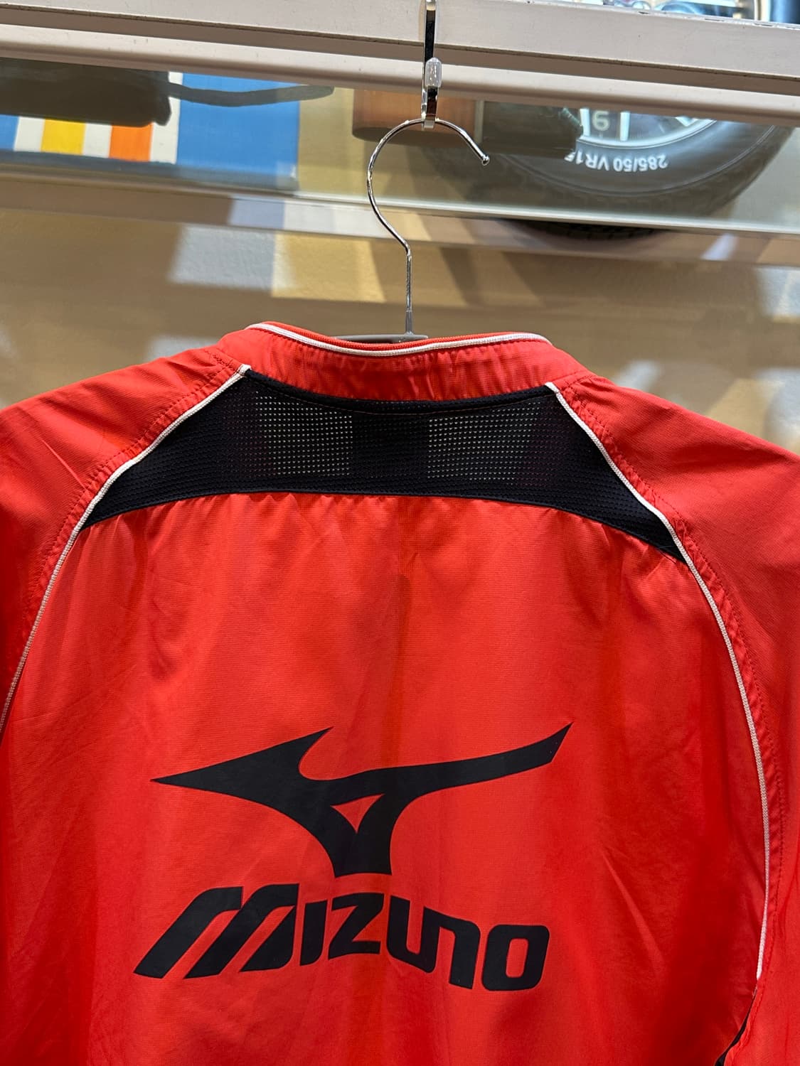 미즈노 하프 집업 반팔 바람막이 L 상품이미지6