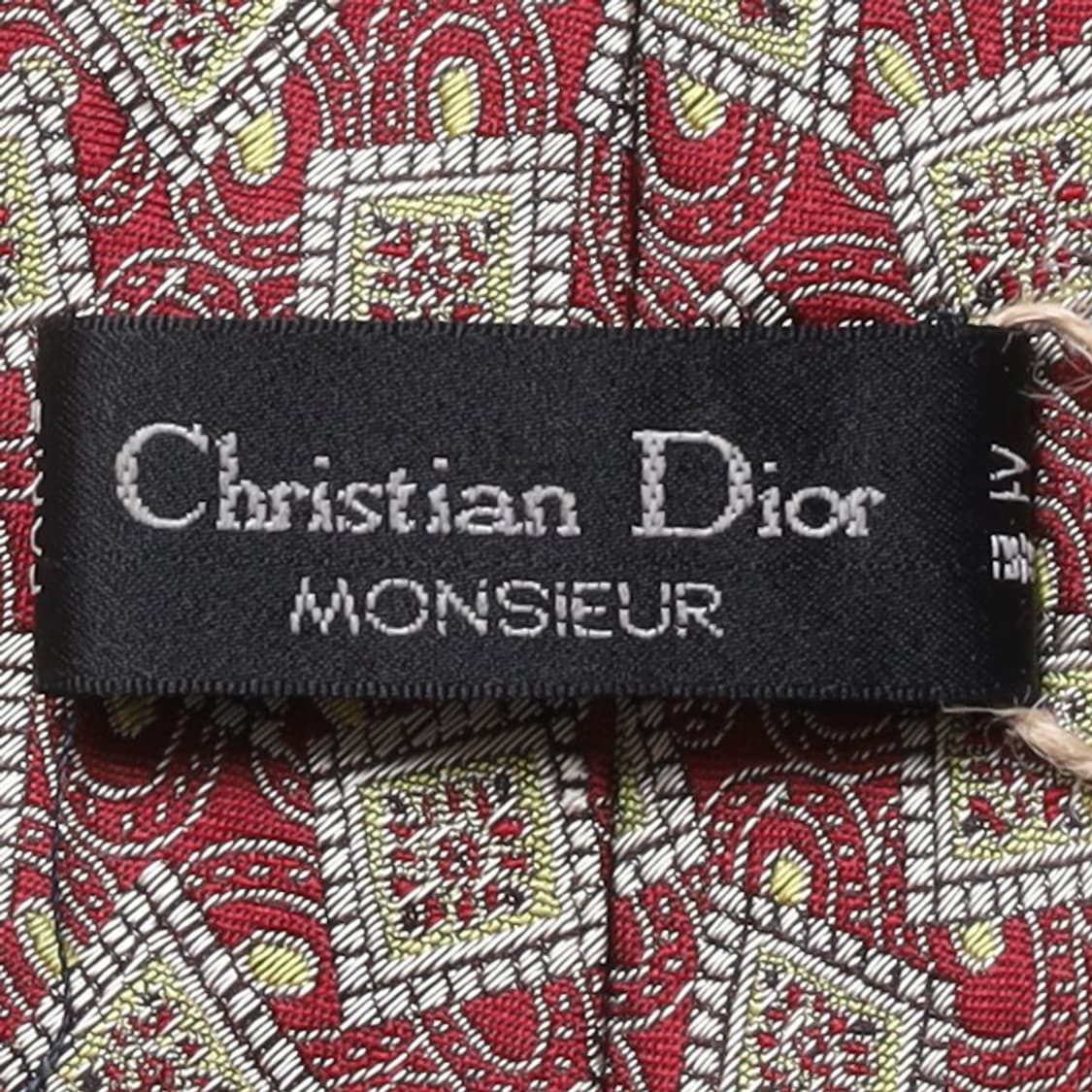크리스찬 디올 Christian Dior Pattern Silk Tie  상품이미지4