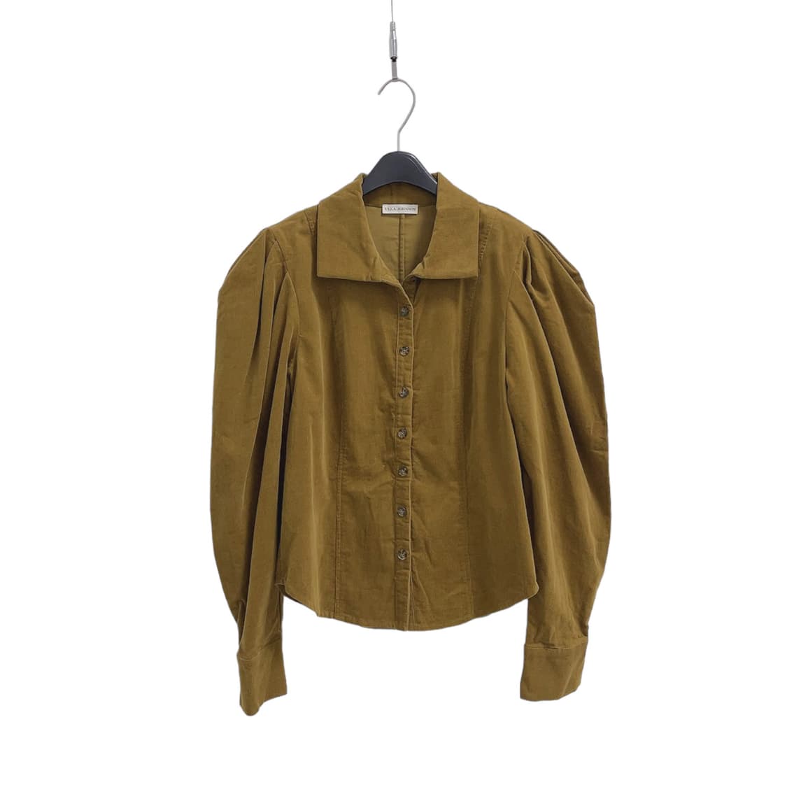 울라존슨 올리브 코듀로이 퍼프 블라우스 상품이미지1