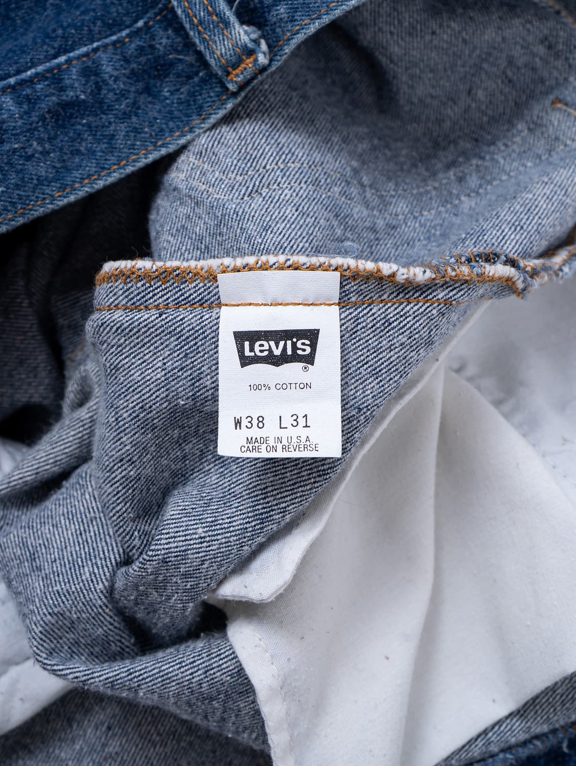 90s Levi's 501 Washed Denim Pants 상품이미지5