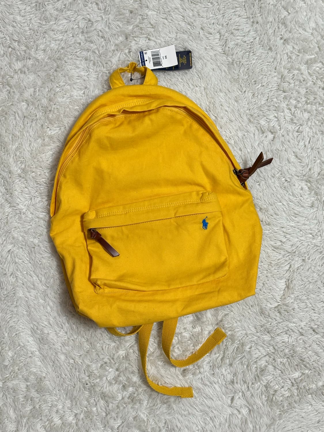 폴로 랄프로렌 옐로우 백팩 새상품 상품이미지1