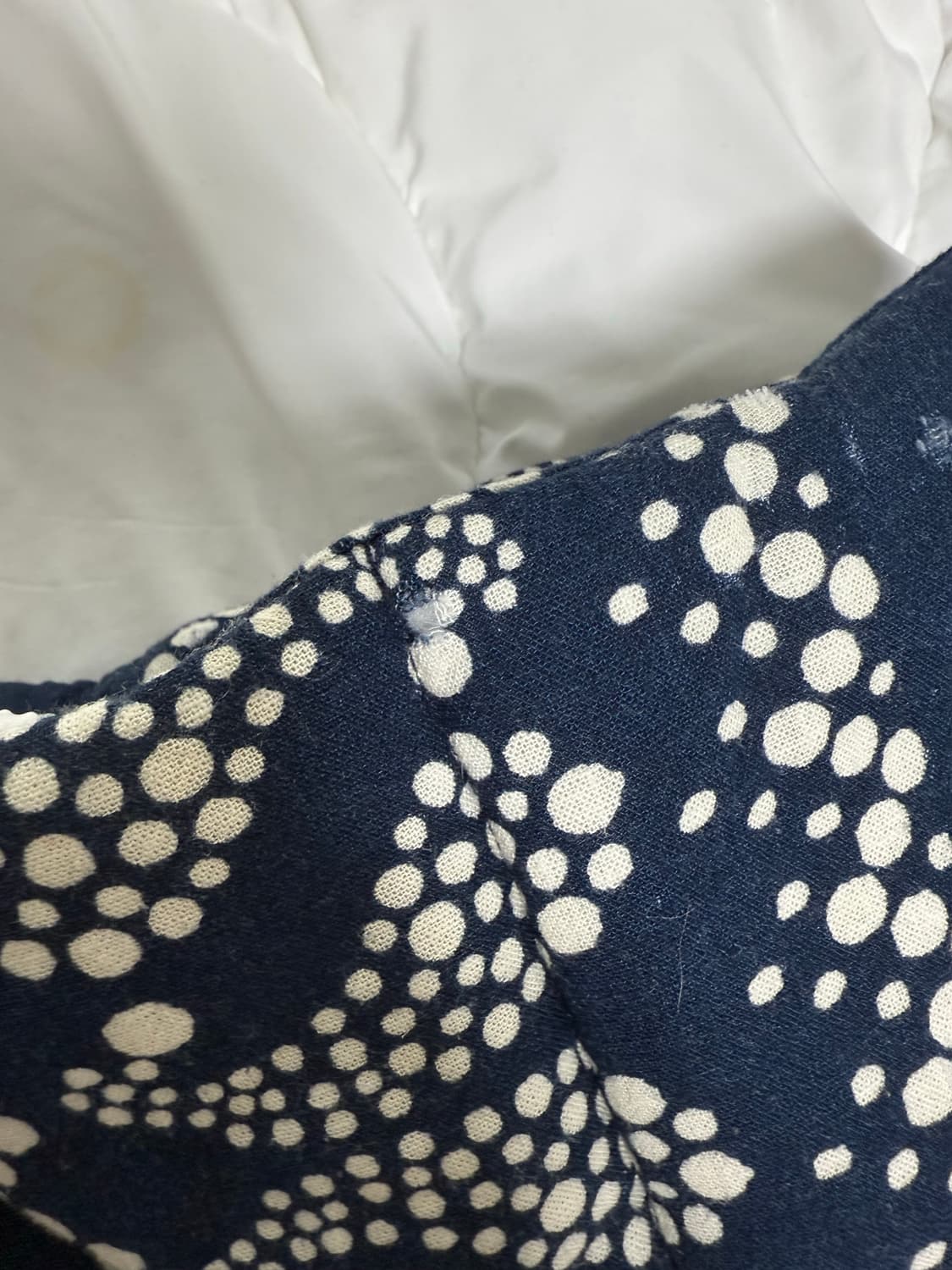 캐피탈 kapital 레이온 반다나 패턴 케사 머플러 목도리 네이비 상품이미지6