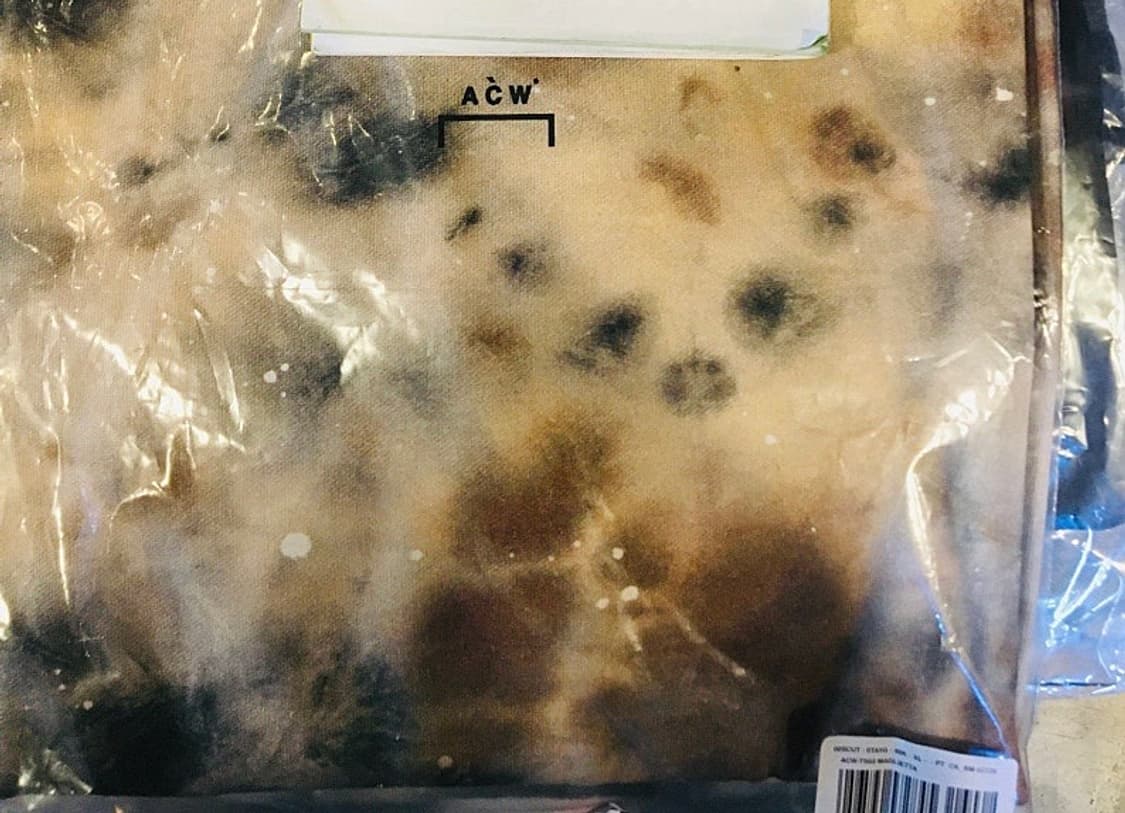 어콜드월 X 디젤 콜라보레이션 태그사틴 롱슬리브 브라운/ XL 상품이미지5