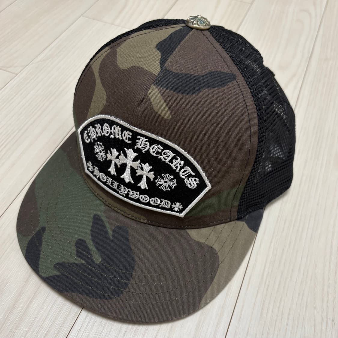 크롬하츠 킹타코 카모 메쉬 트러커 햇 상품이미지1