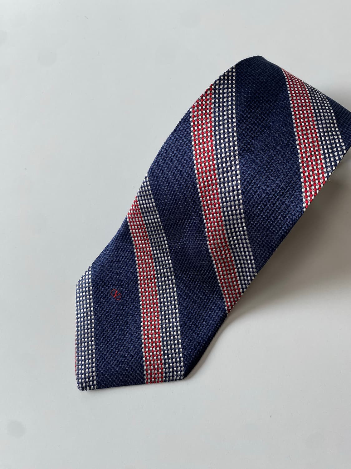 발렌티노(Valentino Garavani) 심플로고 정품 명품넥타이 상품이미지6