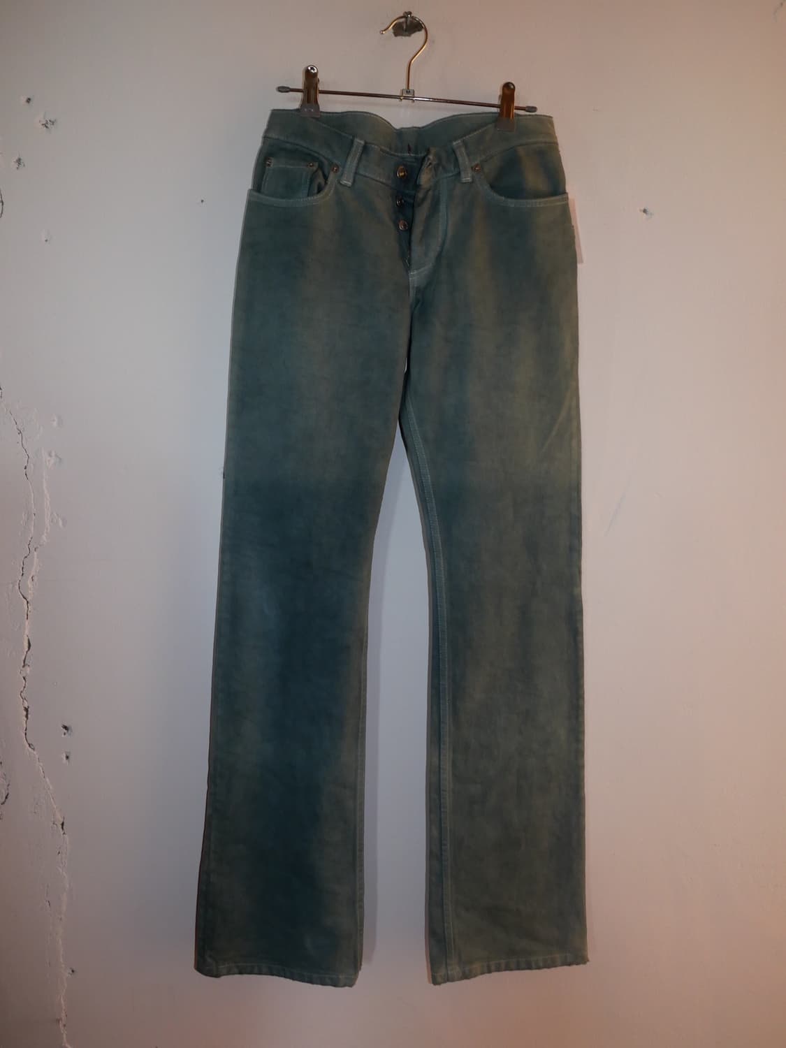 helmut lang 2000s vintage broken denim 상품이미지1