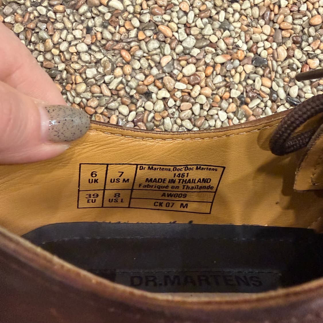 228. 닥터마틴1461 크레이즈호스 브라운 워커 상품이미지7