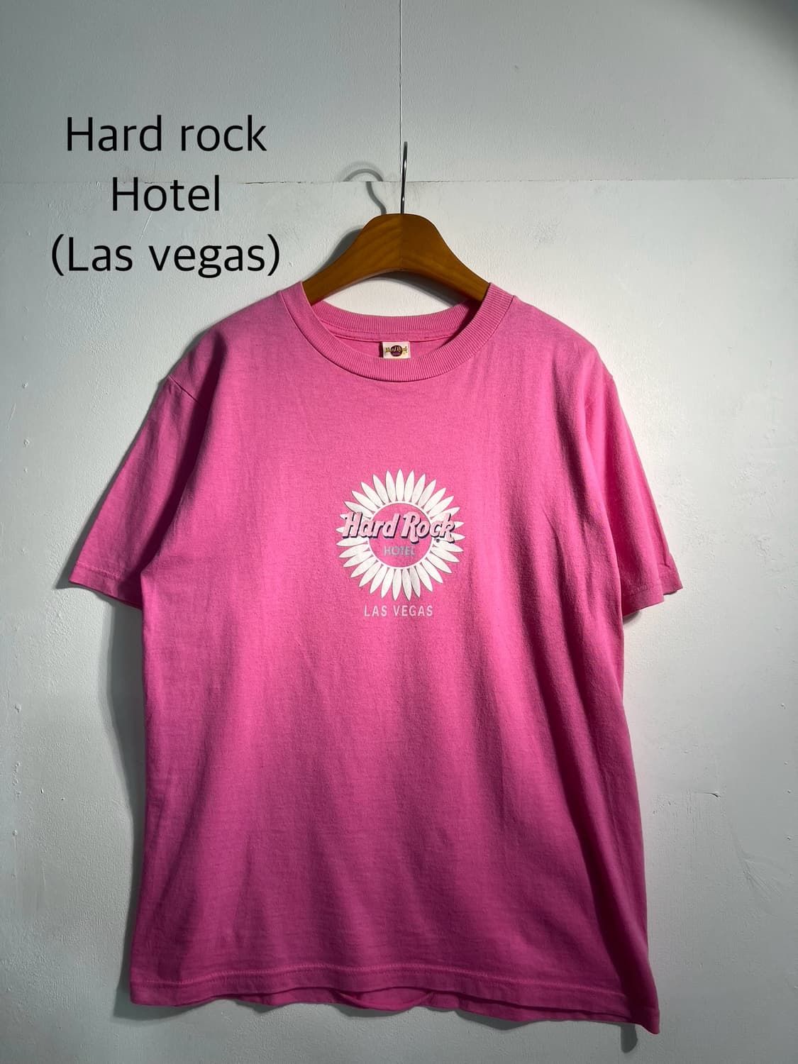 Hard rock hotel 하드락호텔 라스베가스 반팔티셔츠 s 상품이미지4