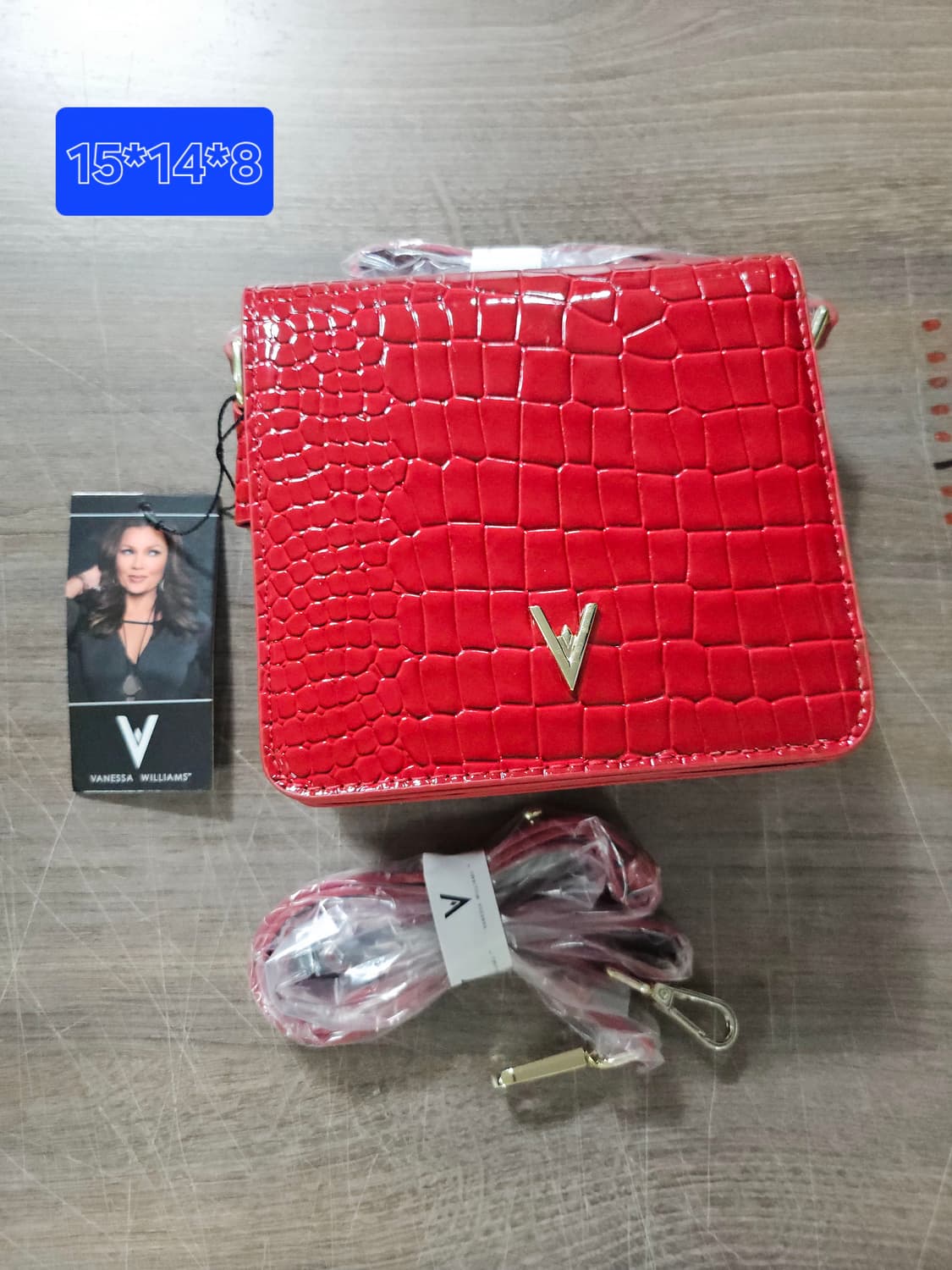 바네사 월리엄스 레드 미니백 크로스백 상품이미지1