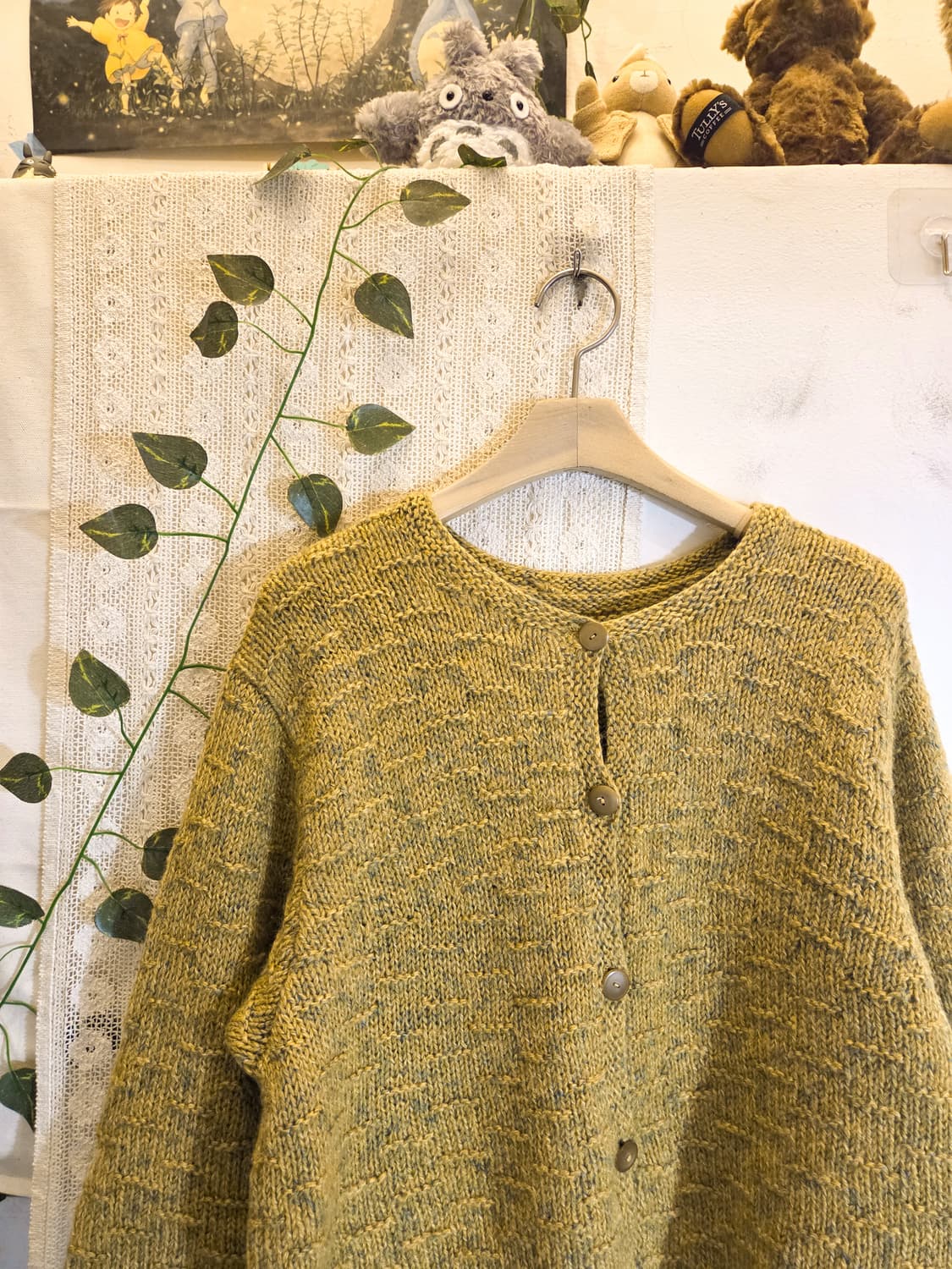 초록 보카시 가디건 상품이미지2