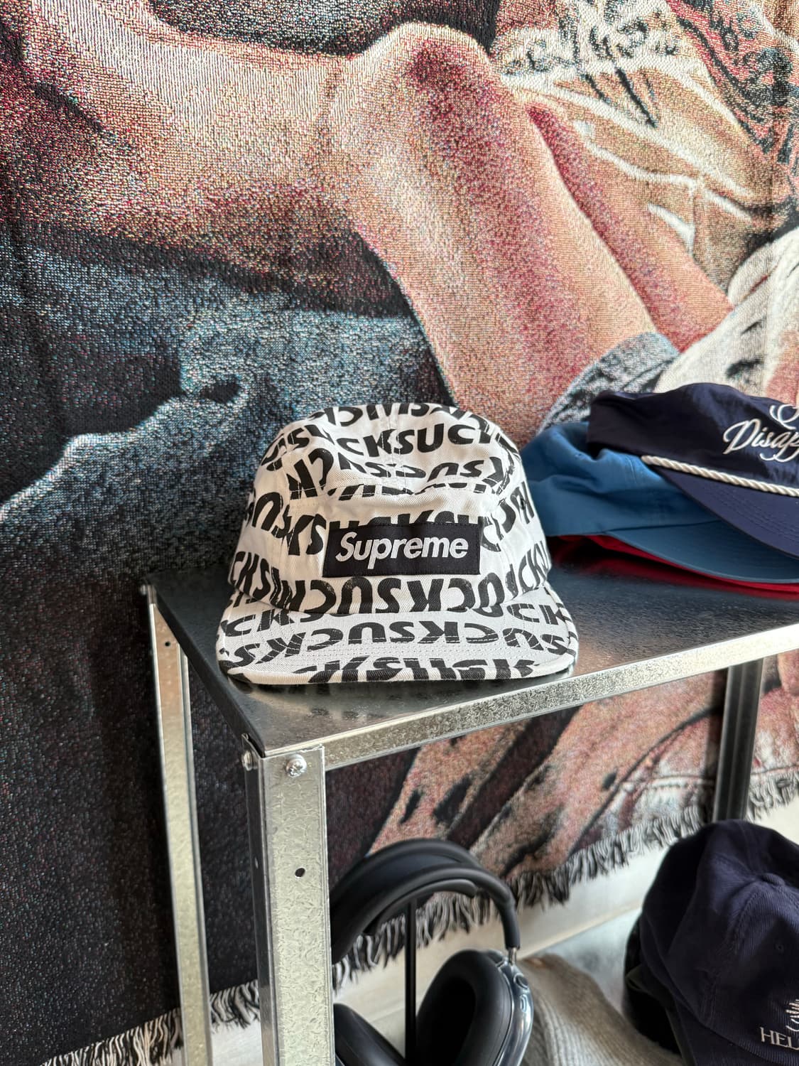 슈프림 suck 캠프캡 상품이미지2