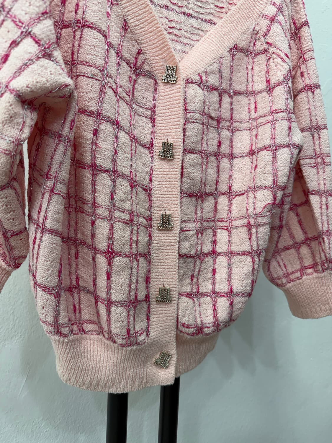 정품) LANVIN 랑방 한섬 23ss 가디건 90 상품이미지4