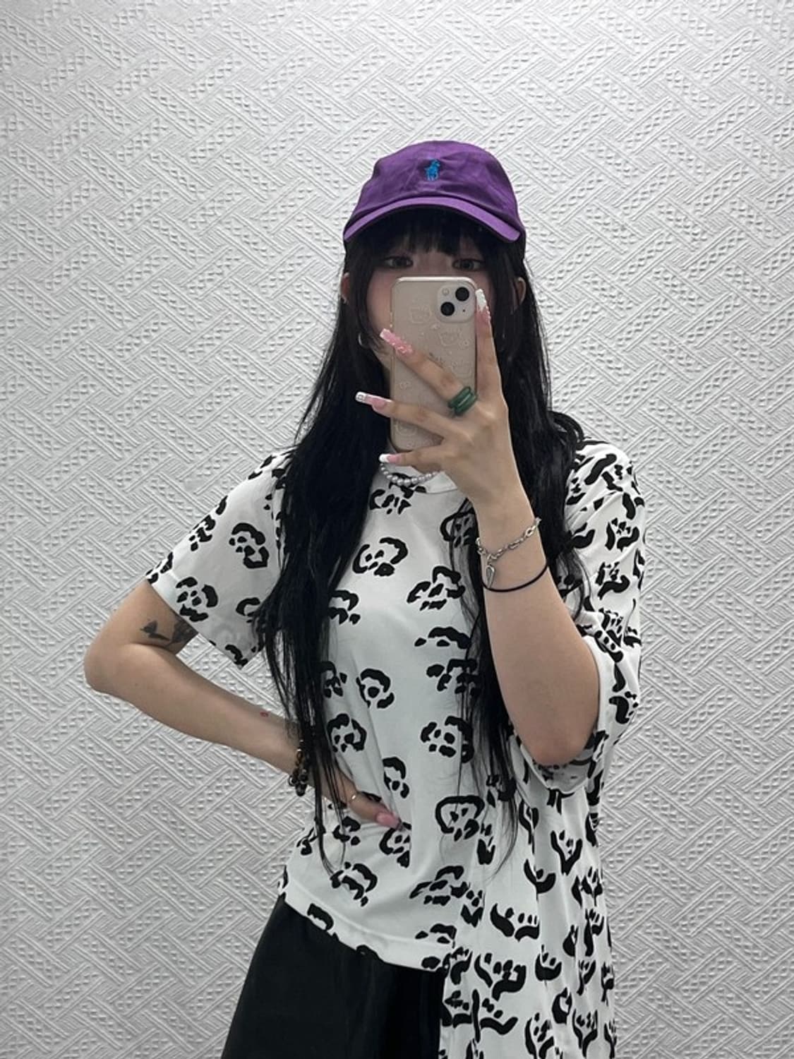 폴로 랄프로렌 레트로 빈티지 Y2K 딥퍼플 포도맛 볼캡 C12406 상품이미지1