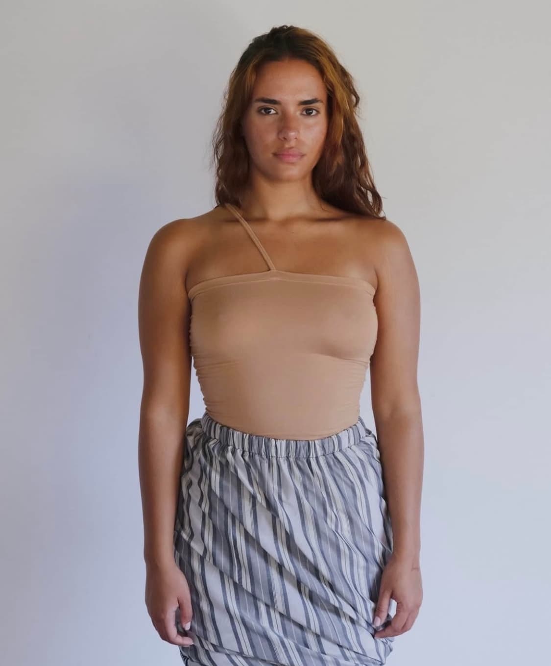 (XS,S,M) 베이스레인지 Nida 숄더탑 / 오라 상품이미지5