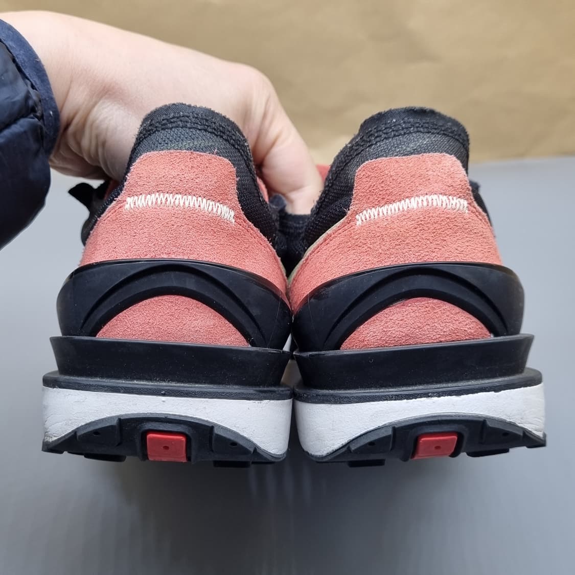 나이키 와플원 블랙 라임 남성운동화260  상품이미지4