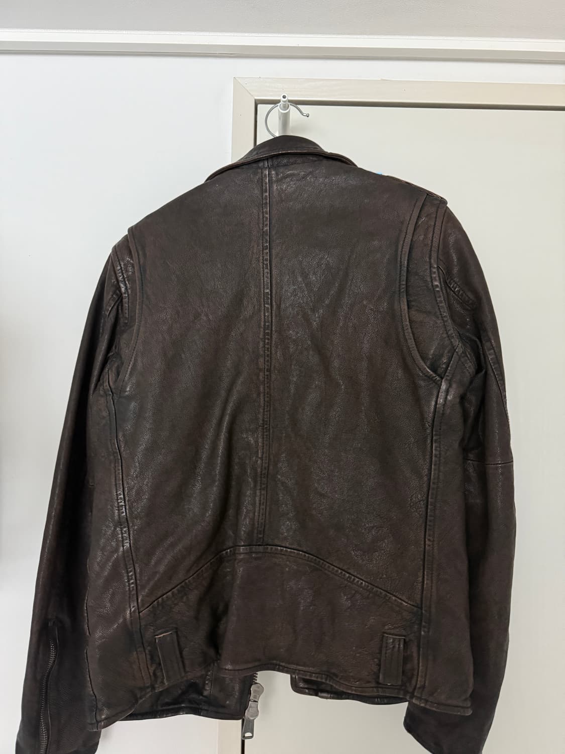 GOA shell leather jacket 상품이미지2