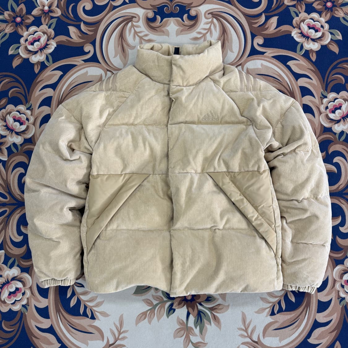 (S)아디다스 Adidas 코듀로이 다운 자켓(베이지) 상품이미지1