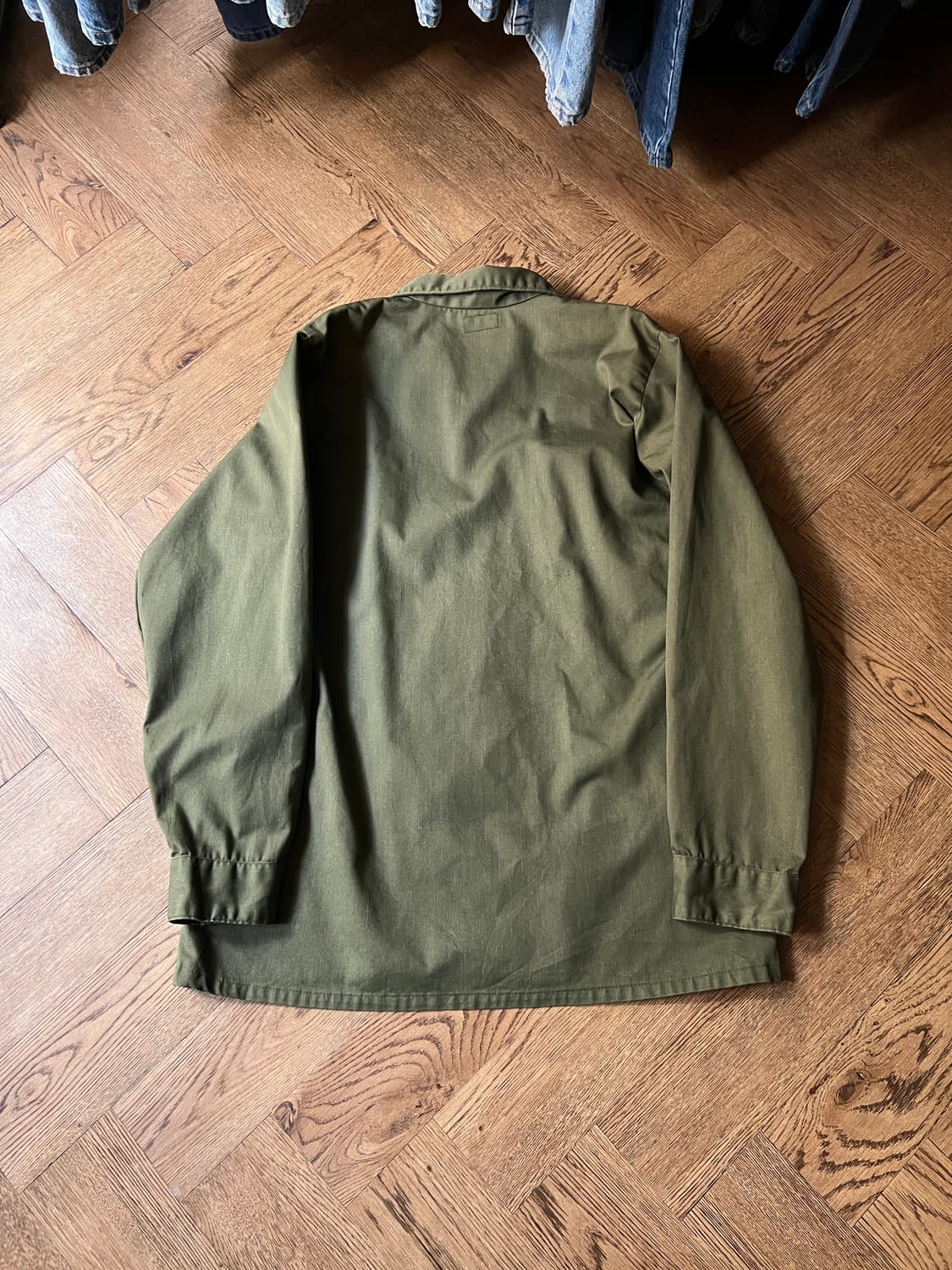 [M]70's 오리지널 U.S ARMY OG-507 셔츠 상품이미지8