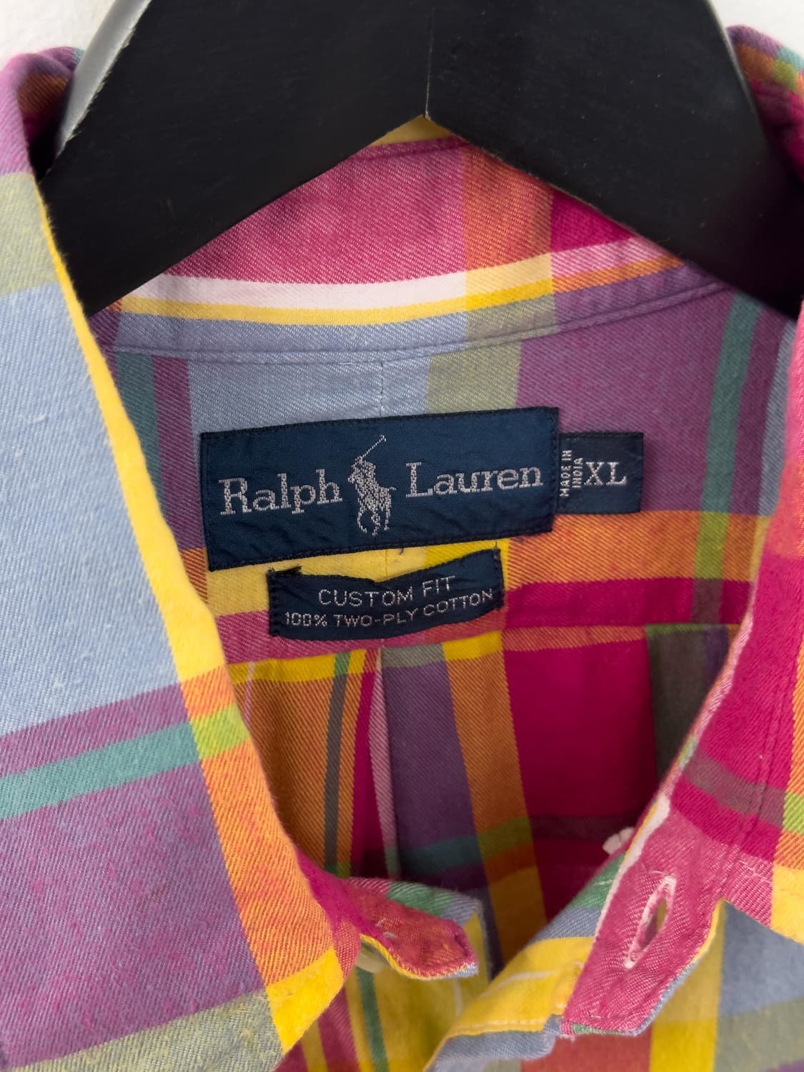 폴로 랄프로렌 마드라스 체크셔츠 상품이미지4