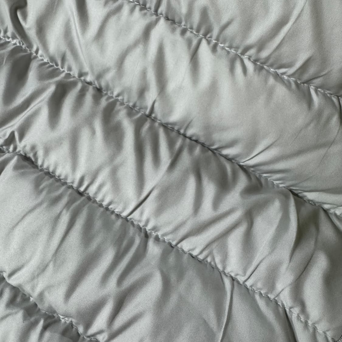 ERTR 이알티알 투톤 라이트 다운 자켓 경량 패딩 네온 그린 상품이미지3