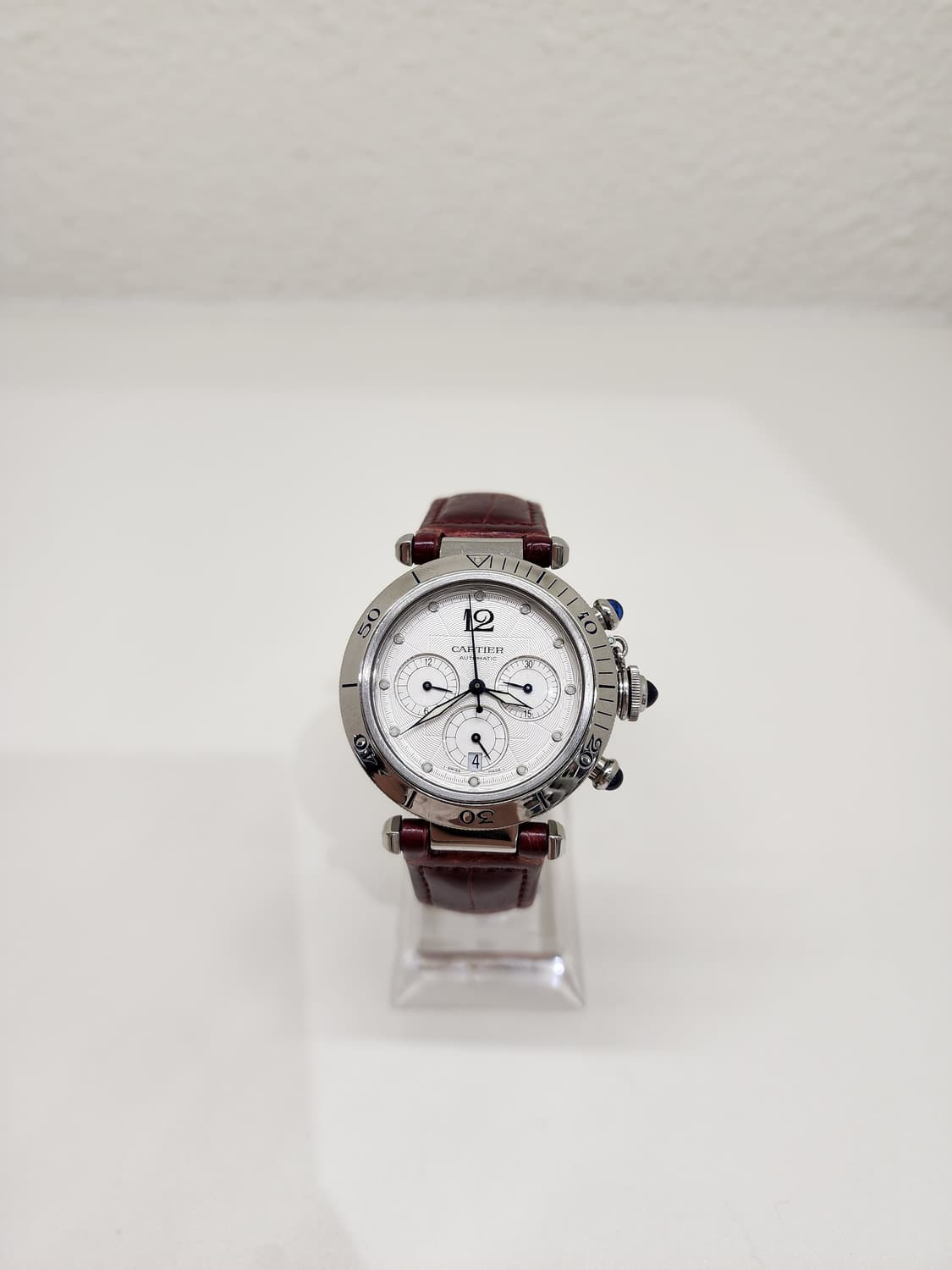 까르띠에 파샤 오토매틱 스틸 시계 38mm 2113 상품이미지1