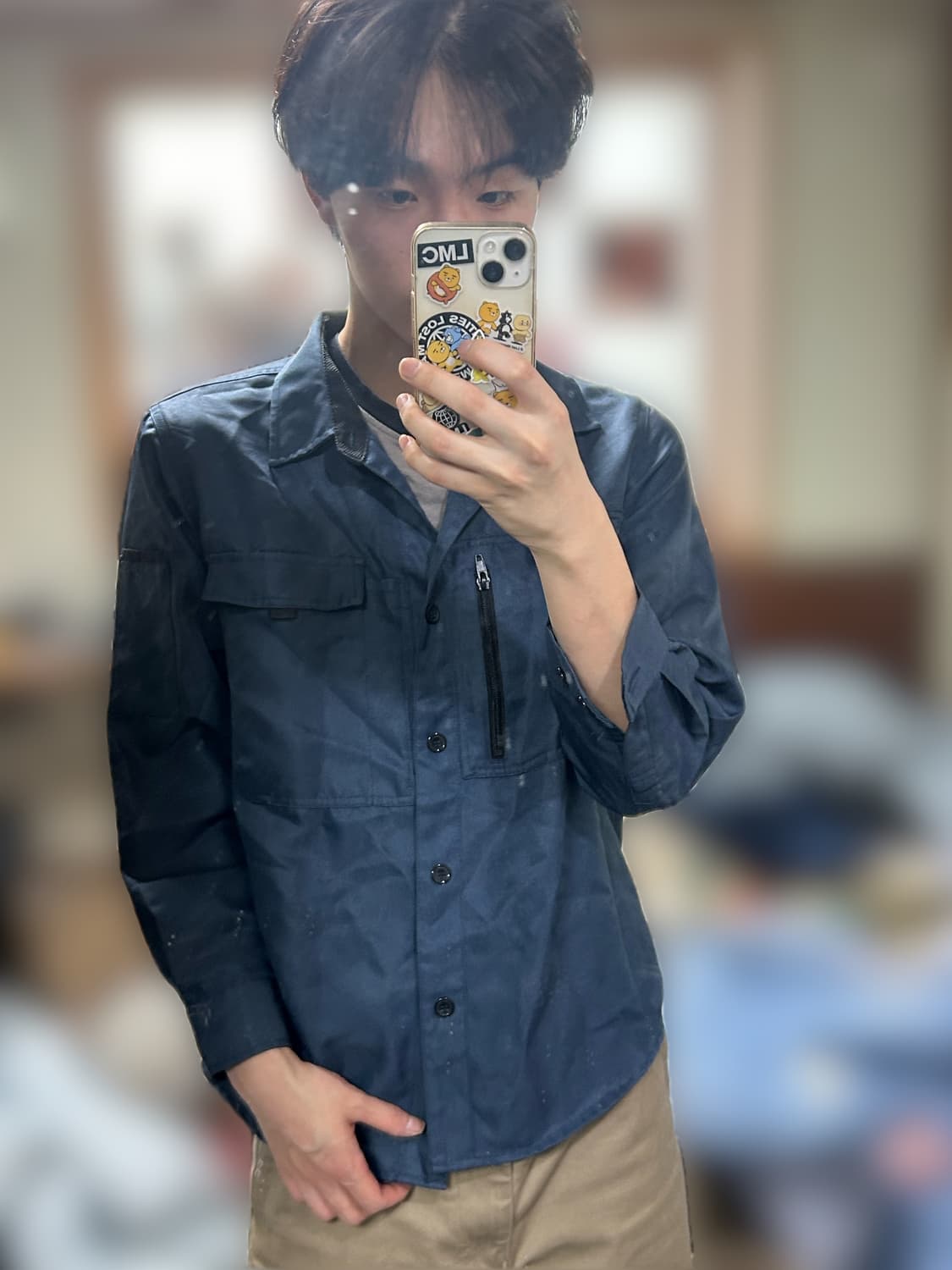 일본 워크셔츠 상품이미지1