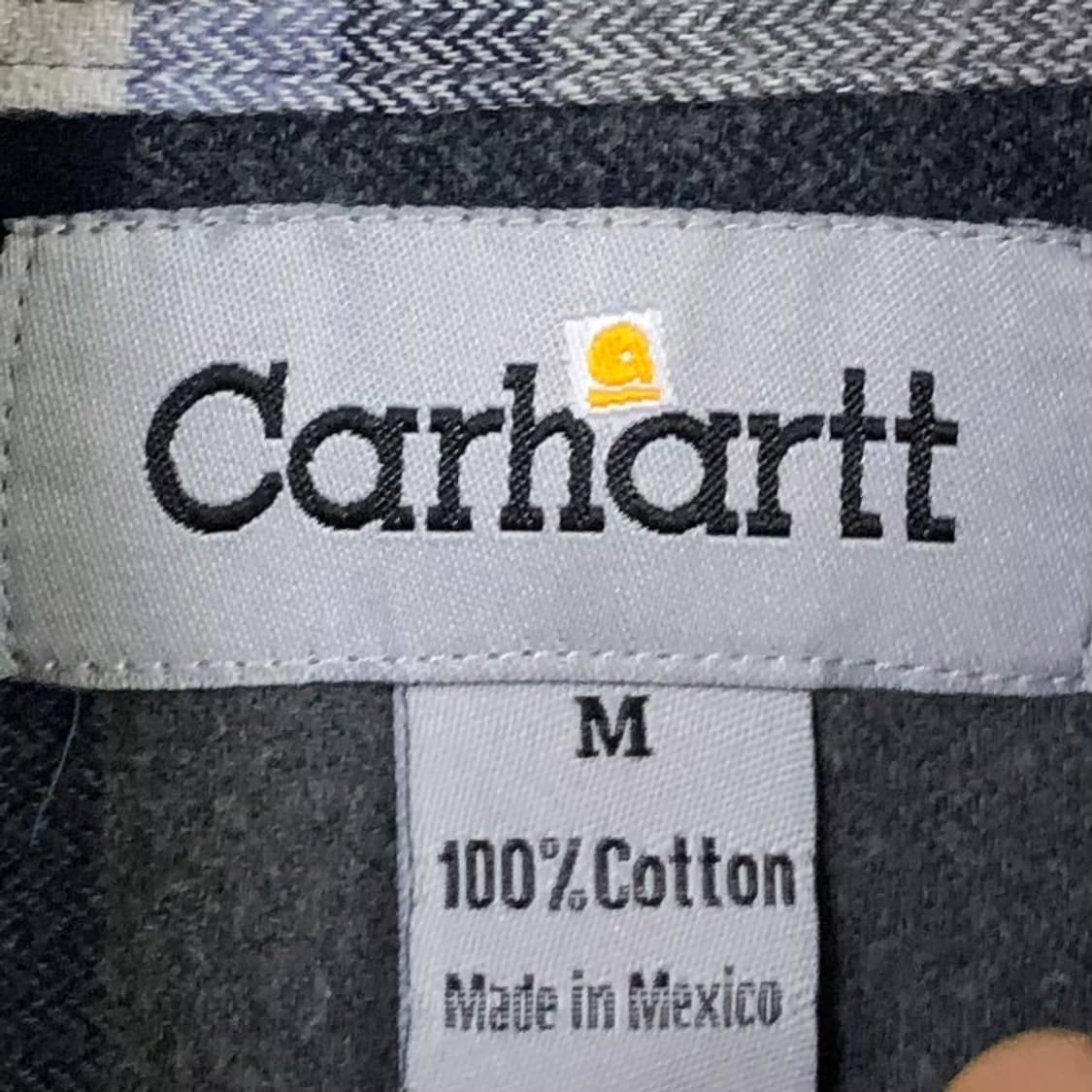 M 칼하트 체크 워크 남방 상품이미지3