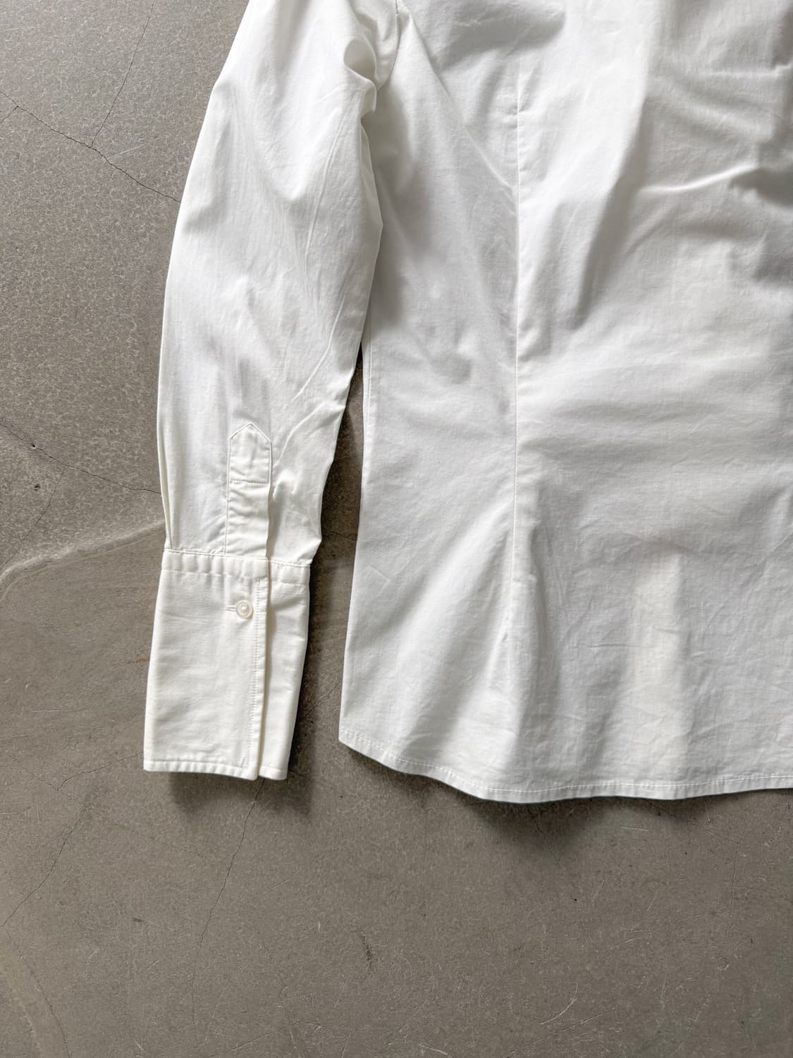 Ralph Lauren Ruffle Front Cotton Blouse 상품이미지6