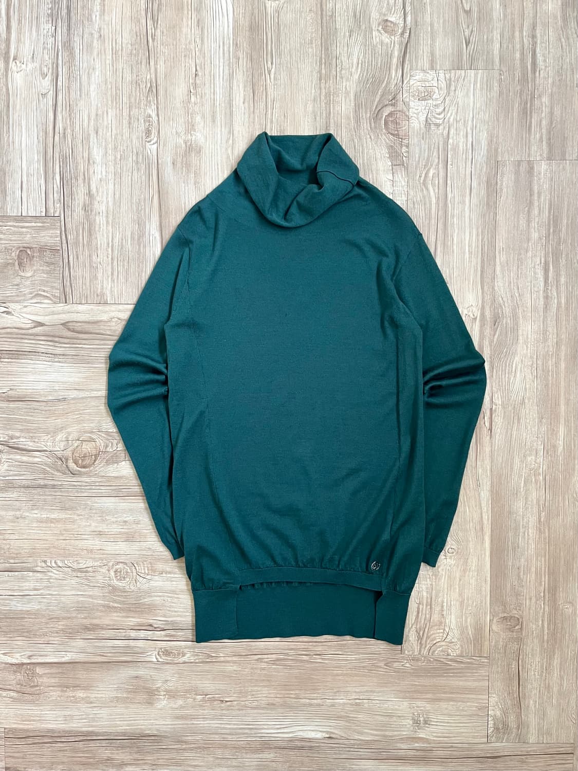 AJ armani jeans 올리브그린 루즈 터틀넥 상품이미지1